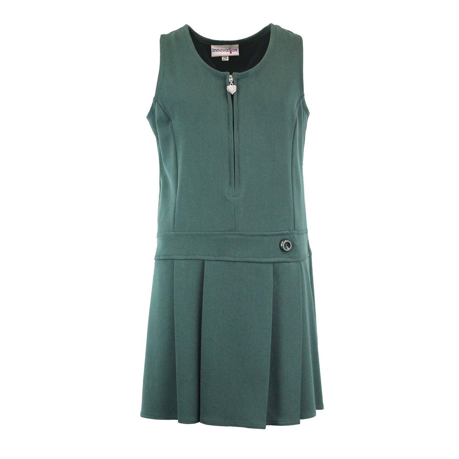 Bottle green pinafore hotsell