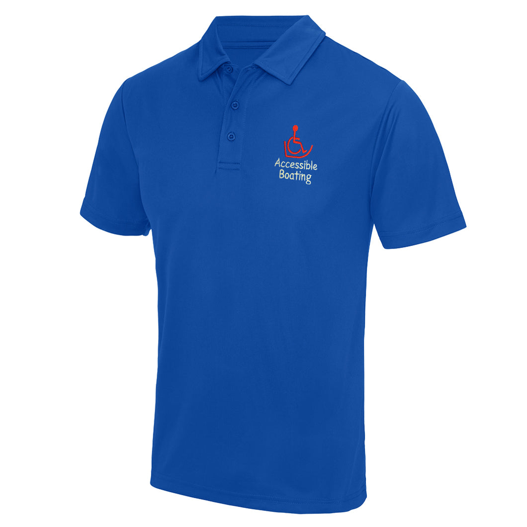 Accessible Boating Polo Shirt by AWD