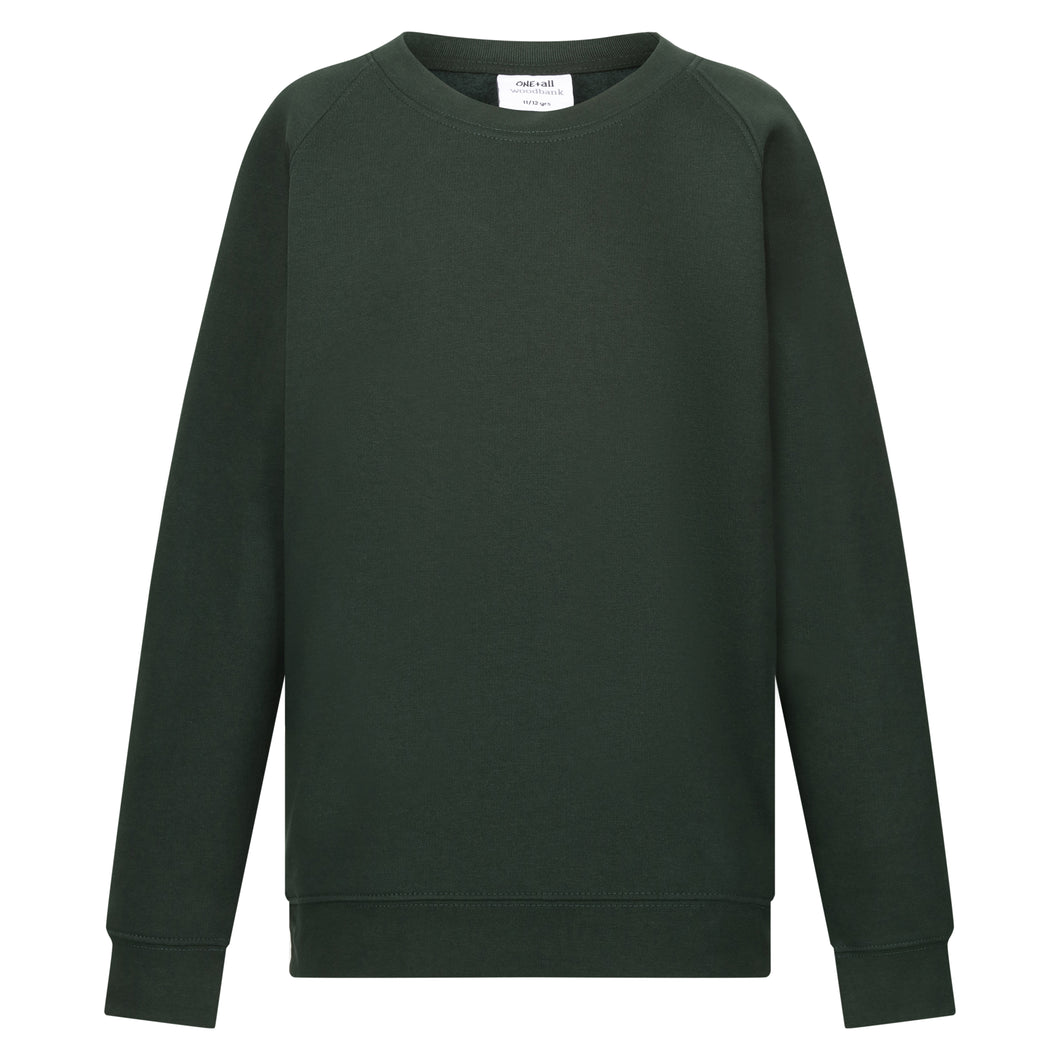 Woodbank Crew Neck Sweatshirt - Bottle Green