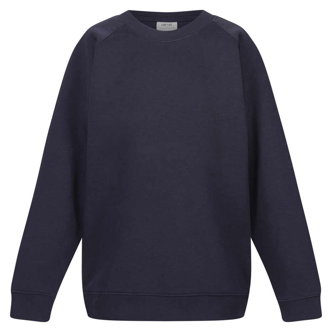 Woodbank Crew Neck Sweatshirt - Navy Blue