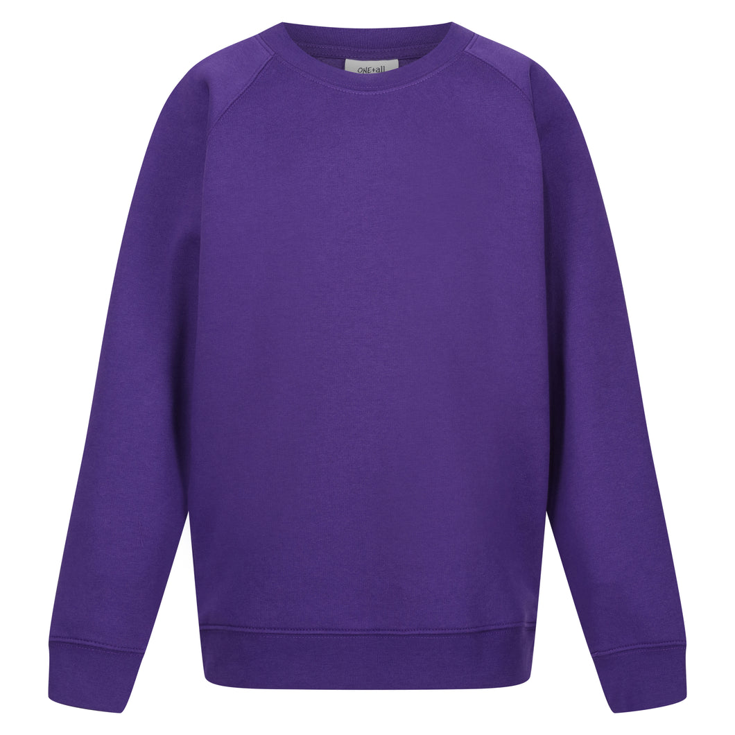 Woodbank Crew Neck Sweatshirt - Purple