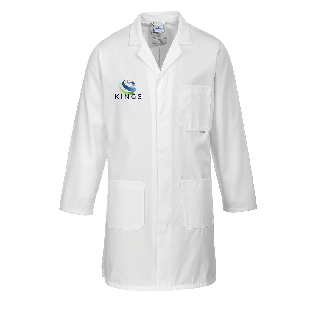 Kings Staff Science Dept Lab Coat