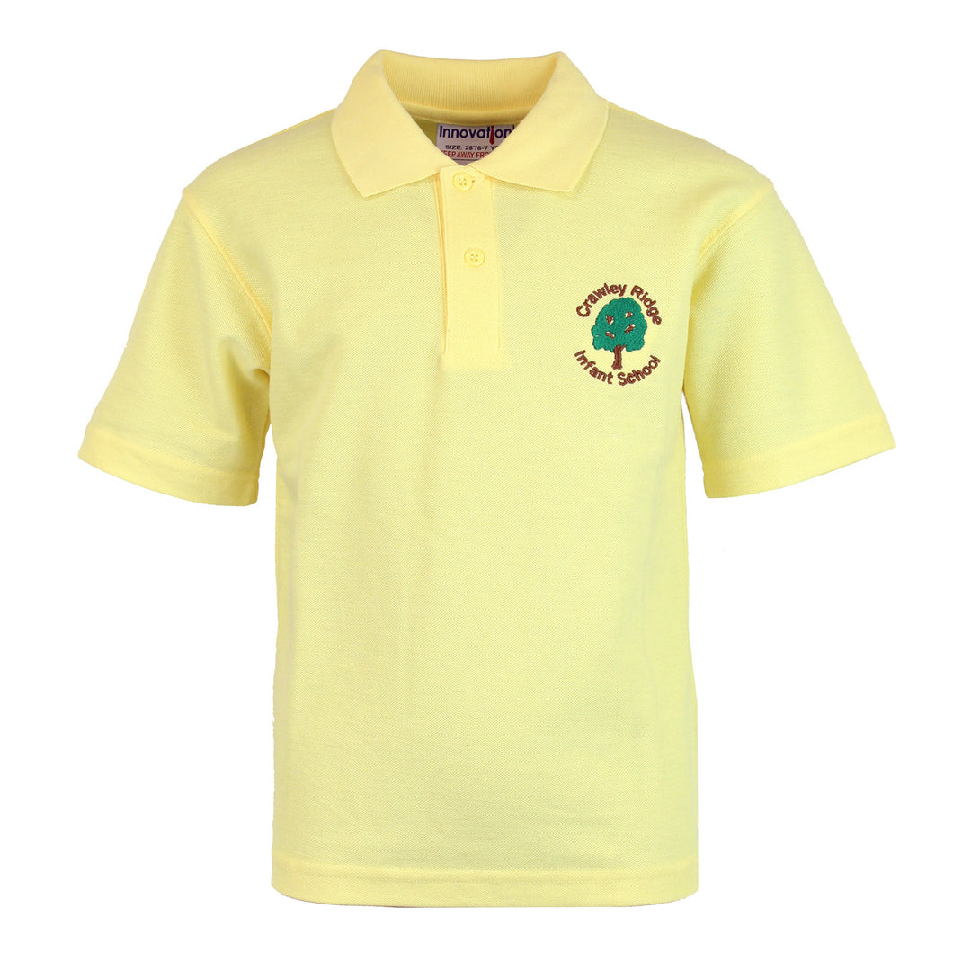 Infant yellow polo sales shirt